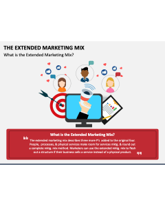 The Extended Marketing Mix PPT Slide 1