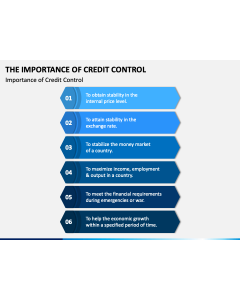 The Importance of Credit Control PPT Slide 1
