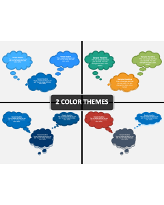 Thinking Text PPT Cover Slide