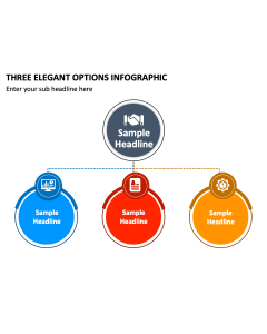 Three Elegant Options Infographic PPT Slide 2