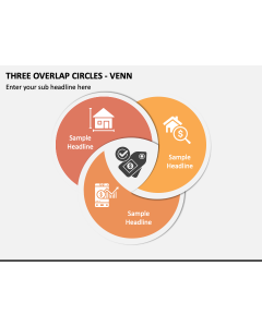 Three Overlap Circles - Venn PPT Slide 1