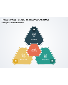 Three Stages - Versatile Triangular Flow PPT Thumbnail