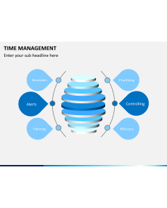 Time management PPT slide 1
