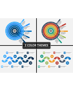 Timeline bundle PPT cover slide