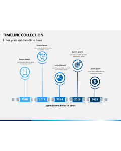 Timelines Collection PPT slide 1