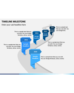 Timelines Milestone PPT Slide 1