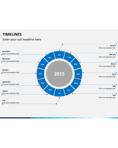 Timeline bundle PPT slide 1