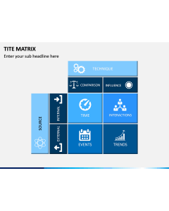 TITE Matrix PPT Slide 1