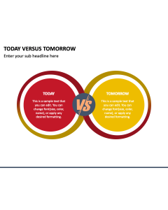 Today Versus Tomorrow PPT Slide 1