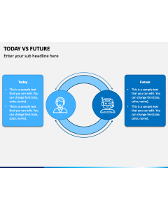 Today vs Future PPT Slide 1