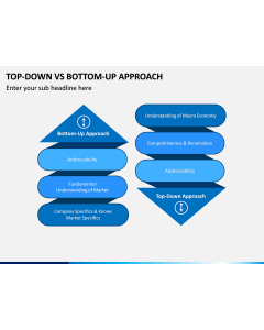 Top Down Vs Bottom Up PPT Slide 1