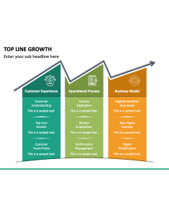 Top Line Growth PPT Slide 1