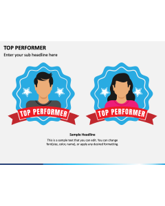 Top Performer PowerPoint Slide 1