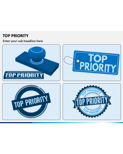 Top Priority Graphics PPT Slide 1