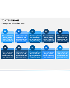 Top Ten Things PPT Slide 1