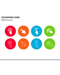Touchpoint Icons PPT Slide 1