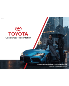 Toyota Case Study PPT Thumbnail