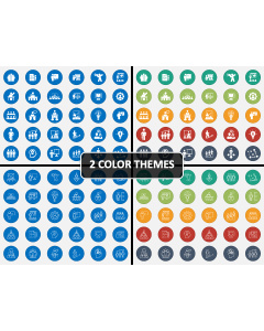 Training Icons PPT Cover Slide