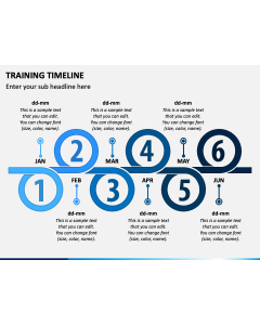 Training Timeline PPT Slide 1