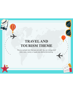 Travel and Tourism Theme PPT Slide 1