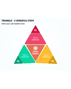 Triangle - 3 Versatile Steps PPT Thumbnail