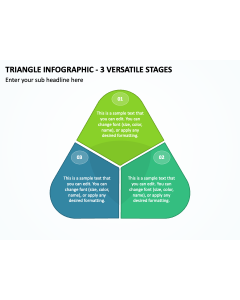 Triangle Infographic - 3 Versatile Stages PPT Thumbnail