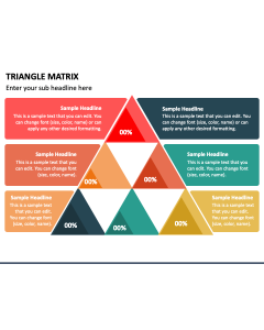 Triangle Matrix PPT Slide 1