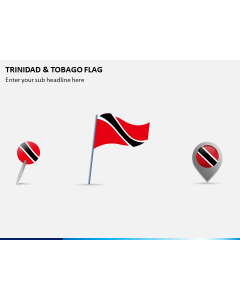 Trinidad & Tobago Flag PPT Slide 1