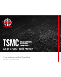 TSMC Case Study PPT Thumbnail