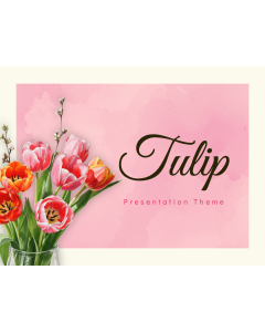 Tulip Theme PPT Thumbnail