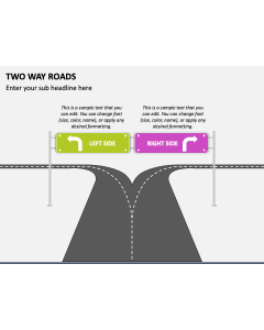 Two Way Roads PPT Slide 1