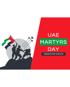 UAE Martyrs Day PPT Slide 1
