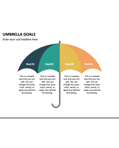 Umbrella Goals PPT Slide 1