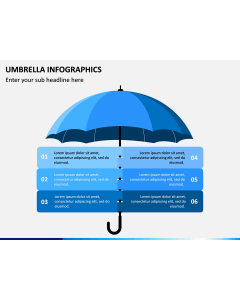 Umbrella Infographics PPT Slide 1