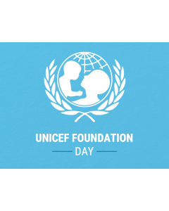 Unicef Foundation Day PPT Slide 1