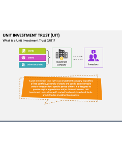 Unit Investment Trust (UIT) PPT Slide 1