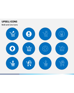 Upsell Icons PPT Slide 1