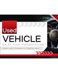 Used Vehicle Sales Plan PPT Thumbnail