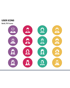 User Icons PPT Slide 1