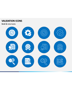 Validation Icons PPT Slide 1
