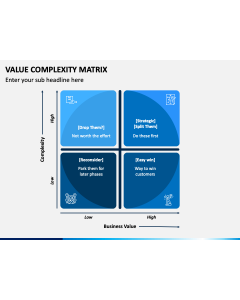 Value Complexity Matrix PPT Slide 1