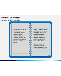 Variance Analysis PPT Slide 1