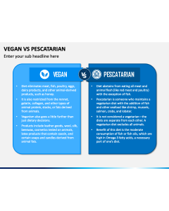Vegan Vs Pescatarian PPT Slide 1