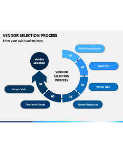 Vendor Selection Process PPT Slide 1