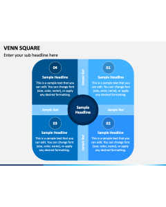 Venn Square PPT Slide 1