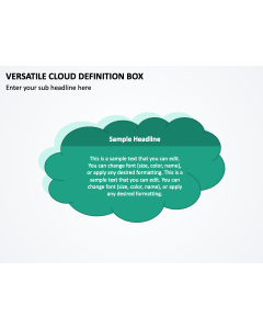 Versatile Cloud Definition Box PPT Thumbnail