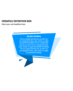 Versatile Definition Box PPT Thumbnail