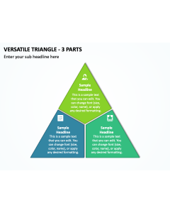 Versatile Triangle - 3 Parts PPT Thumbnail