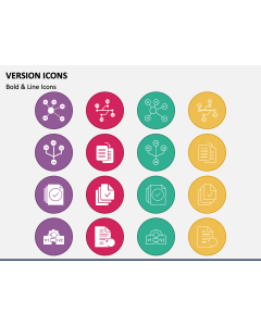 Version Icons PPT Slide 2