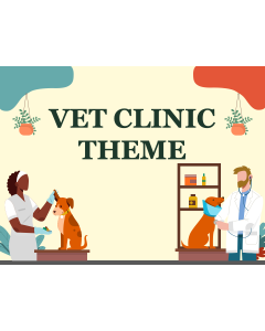Vet Clinic Theme PPT Slide 1